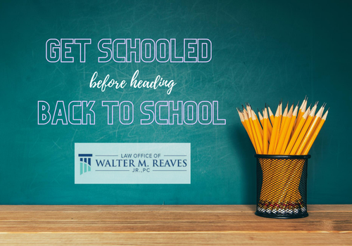 Get SCHOOLED Before Heading Back To School